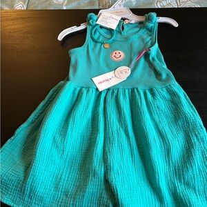 Turquoise Kids Dress